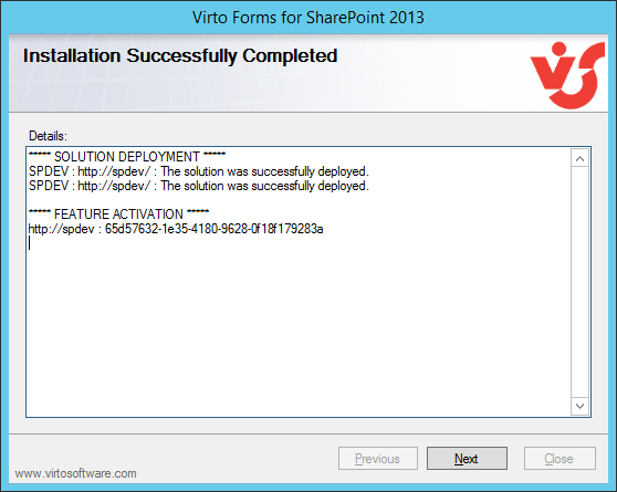 installing_virto_sharepoint_forms_for_sharepoint_2013_5