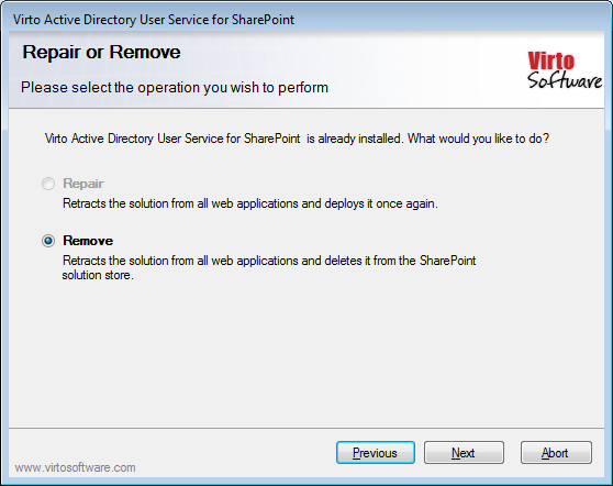 uninstalling_virto_sharepoint_active_directory_user_service_web_part_1