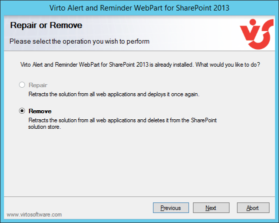 uninstalling_virto_sharepoint_alerts_1