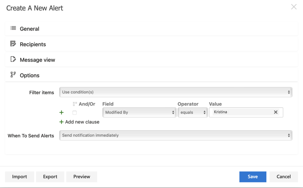 using_virto_alerts_&_reminder_app_for_sharepoint_lists_8